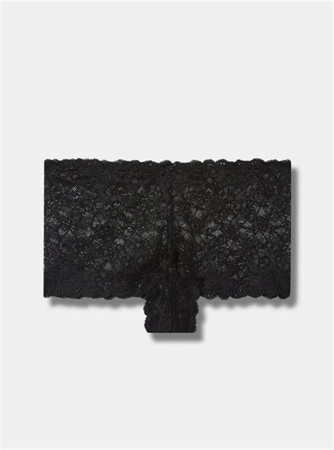 black lace cheeky panties|Plus Size .